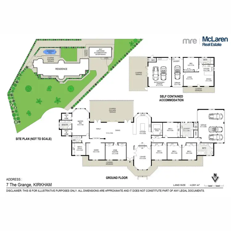 Floorplan of Homely house listing, 7 The Grange, Kirkham NSW 2570