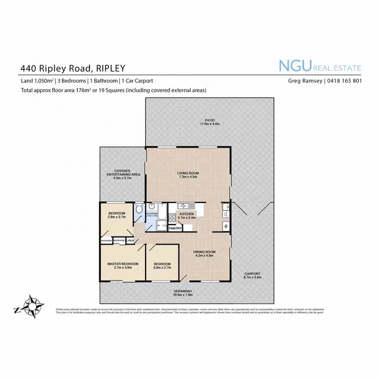 Floorplan of Homely house listing, 440 Ripley Road, Ripley QLD 4306