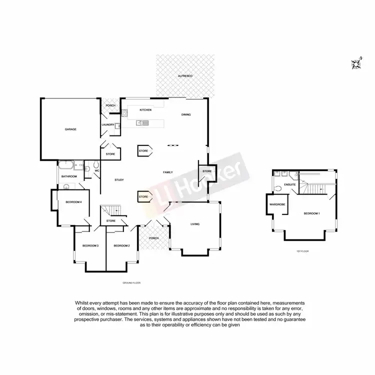 Floorplan of Homely house listing, 7 Bronte Place, Parkinson QLD 4115