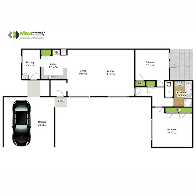 Floorplan of Homely unit listing, 3/30 Gordon Street, Traralgon VIC 3844