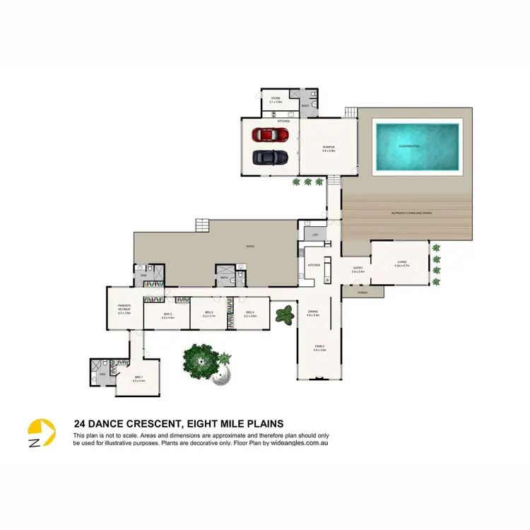 Floorplan of Homely house listing, 24 Dance Crescent, Eight Mile Plains QLD 4113