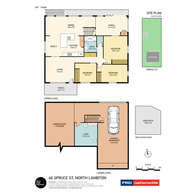 Floorplan of Homely house listing, 46 Spruce Street, North Lambton NSW 2299