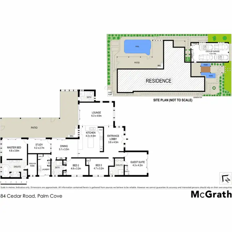 Floorplan of Homely house listing, 84 Cedar Road, Palm Cove QLD 4879