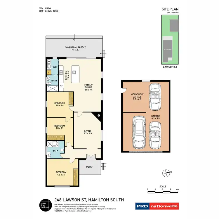 Floorplan of Homely house listing, 248 Lawson Street, Hamilton South NSW 2303