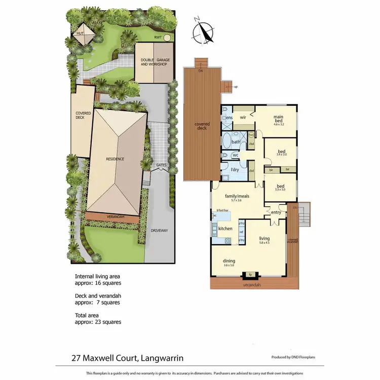 Floorplan of Homely house listing, 27 Maxwell Court, Langwarrin VIC 3910