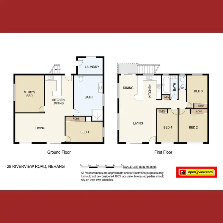 Floorplan of Homely house listing, 28 Riverview Road, Nerang QLD 4211