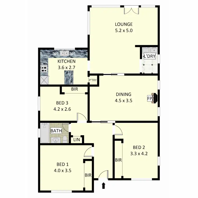 Floorplan of Homely house listing, 46 Acton Street, Croydon NSW 2132
