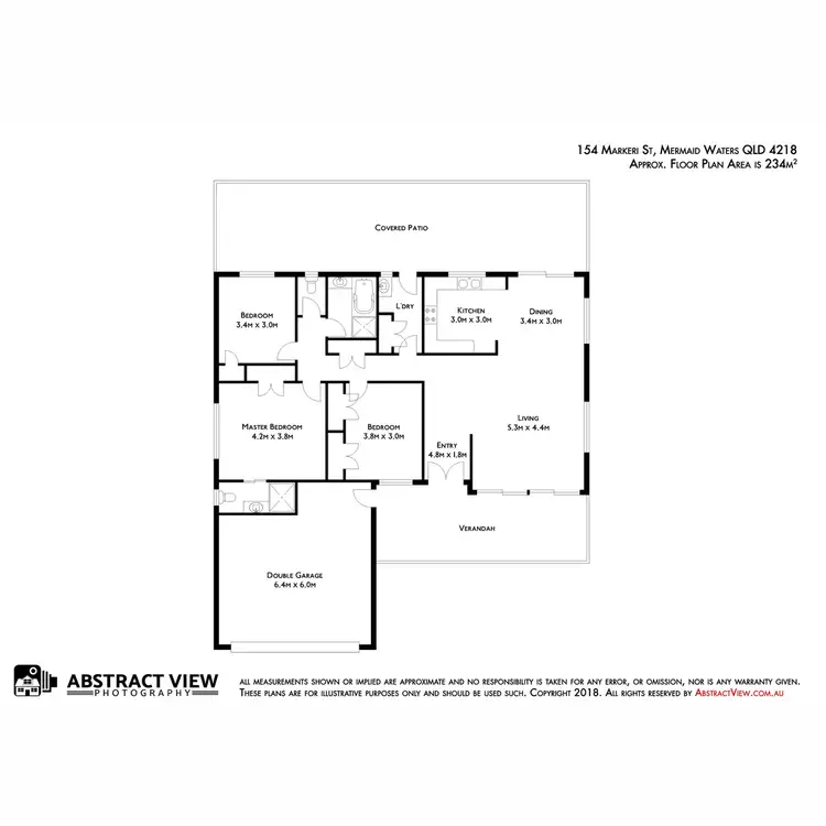 Floorplan of Homely house listing, 154 Markeri Street, Mermaid Waters QLD 4218