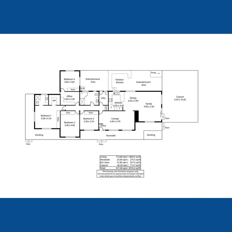 Floorplan of Homely house listing, 41 James Road, Clare SA 5453