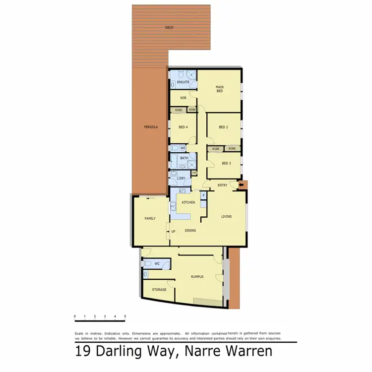 Floorplan of Homely house listing, 19 Darling Way, Narre Warren VIC 3805