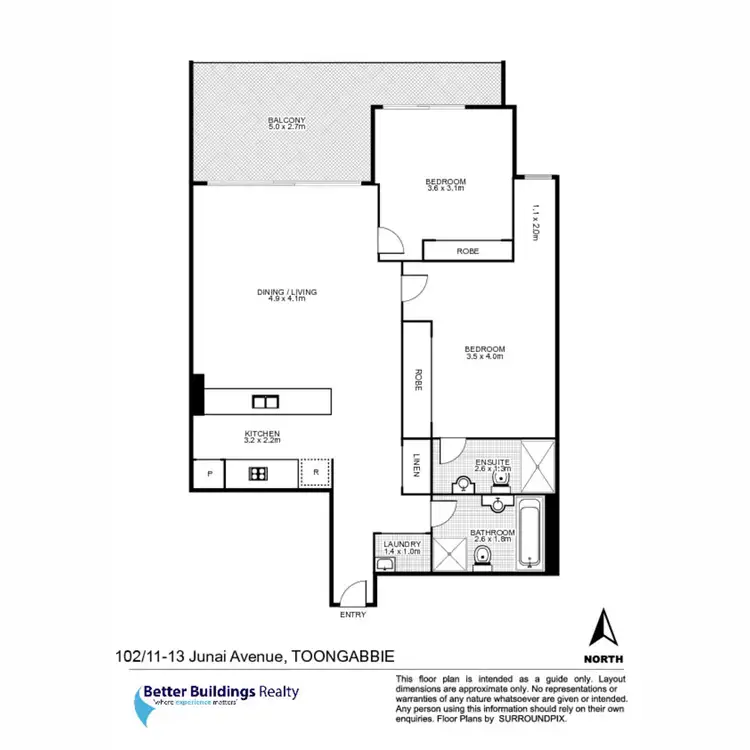 Floorplan of Homely apartment listing, 102/11-13 Junia Avenue, Toongabbie NSW 2146