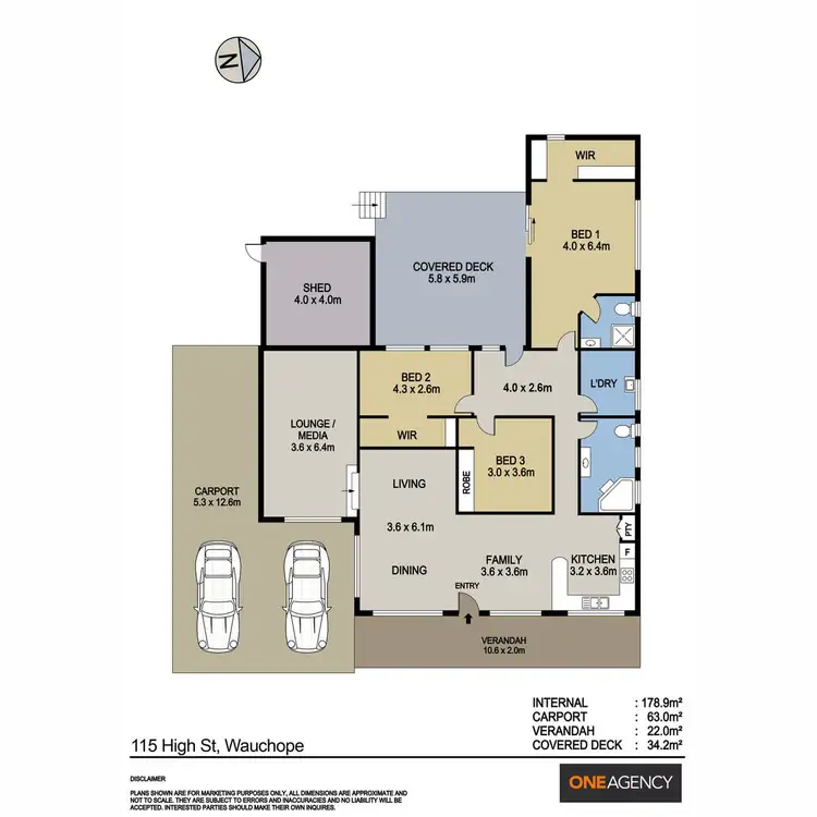 Floorplan of Homely house listing, 115 High Street, Wauchope NSW 2446
