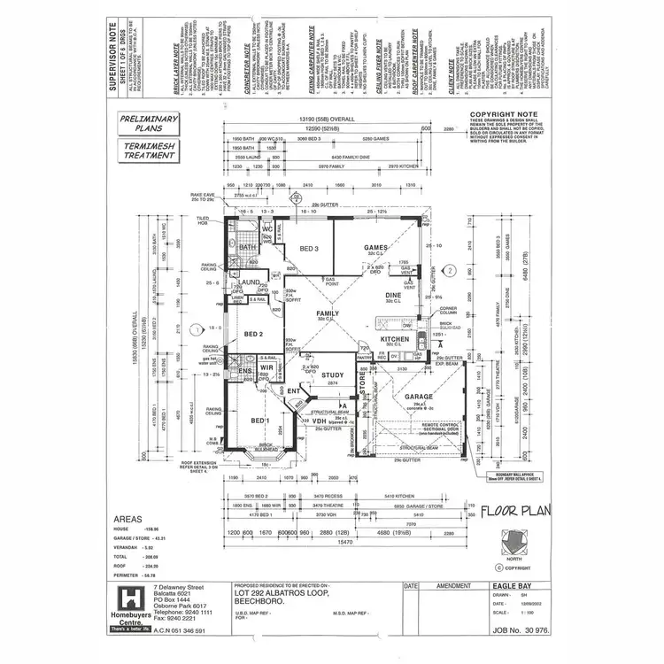 Floorplan of Homely house listing, 63 Albatross Loop, Bennett Springs WA 6063