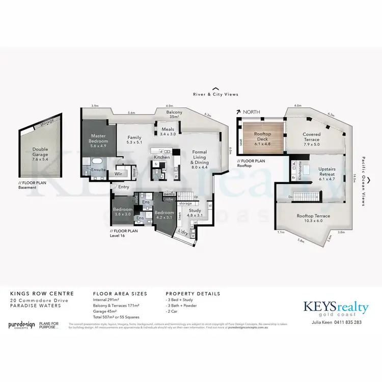 Floorplan of Homely apartment listing, 64/20 Commodore Drive, Paradise Waters QLD 4217