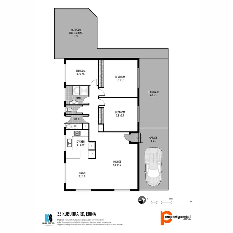 Floorplan of Homely house listing, 33 Kuburra Road, Erina NSW 2250