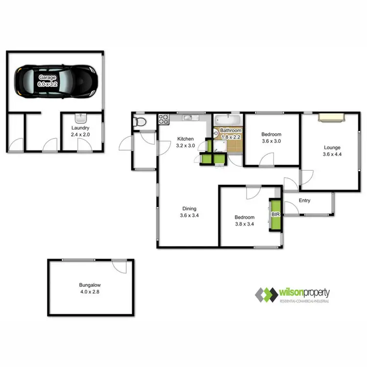 Floorplan of Homely house listing, 135 Gordon Street, Traralgon VIC 3844