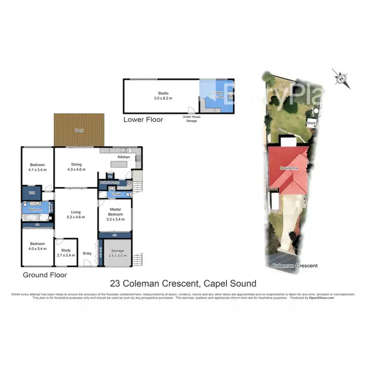 Floorplan of Homely house listing, 23 Coleman Crescent, Capel Sound VIC 3940