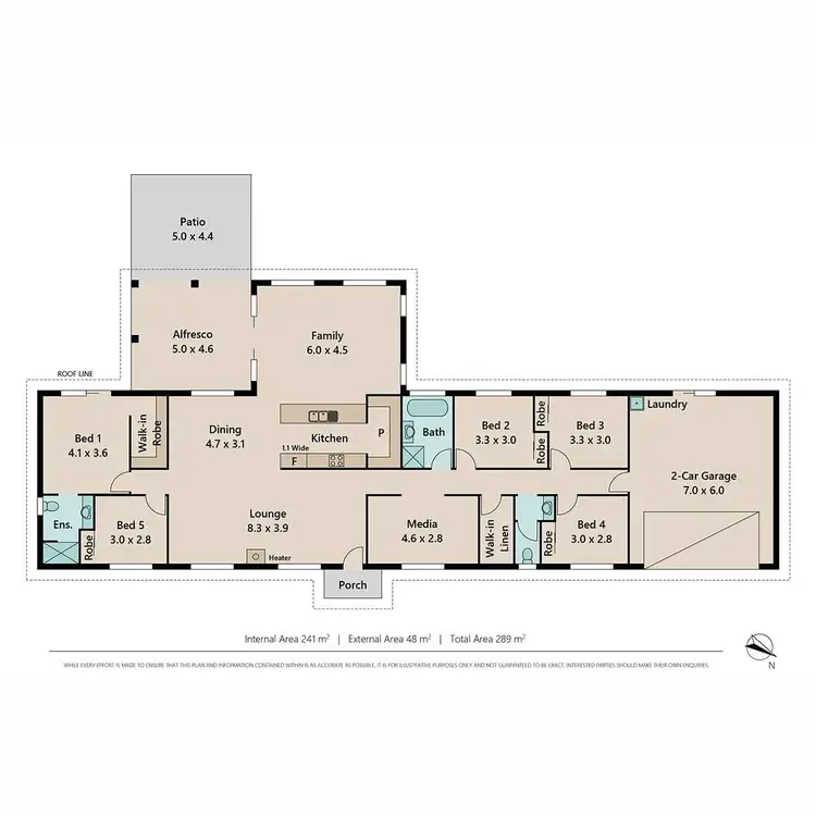Floorplan of Homely house listing, 17-19 Miley Place, Jimboomba QLD 4280