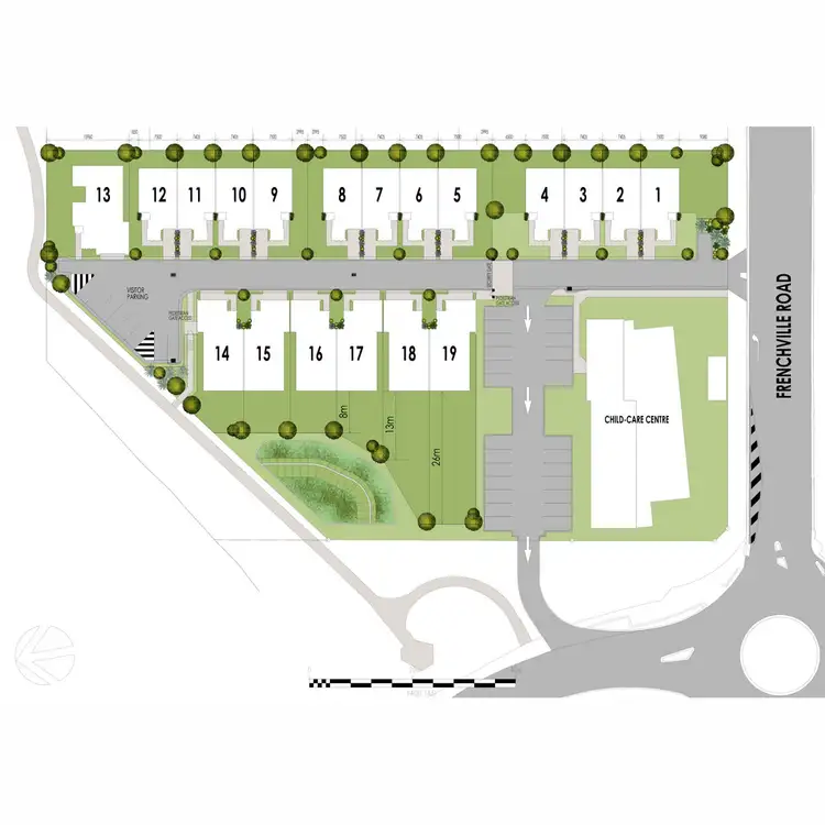 Floorplan of Homely unit listing, 14/175 Frenchville Road, Frenchville QLD 4701