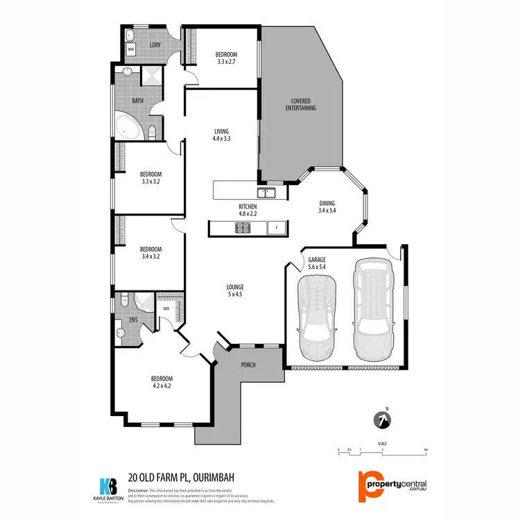 Floorplan of Homely house listing, 20 Old Farm Place, Ourimbah NSW 2258