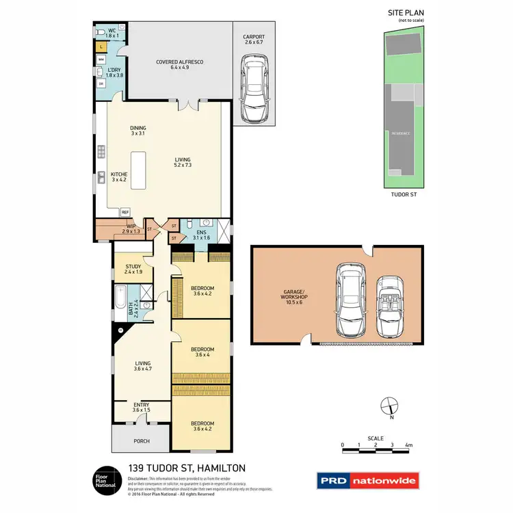 Floorplan of Homely house listing, 139 Tudor Street, Hamilton NSW 2303