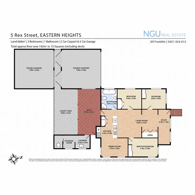 Floorplan of Homely house listing, 5 Rex Street, Eastern Heights QLD 4305