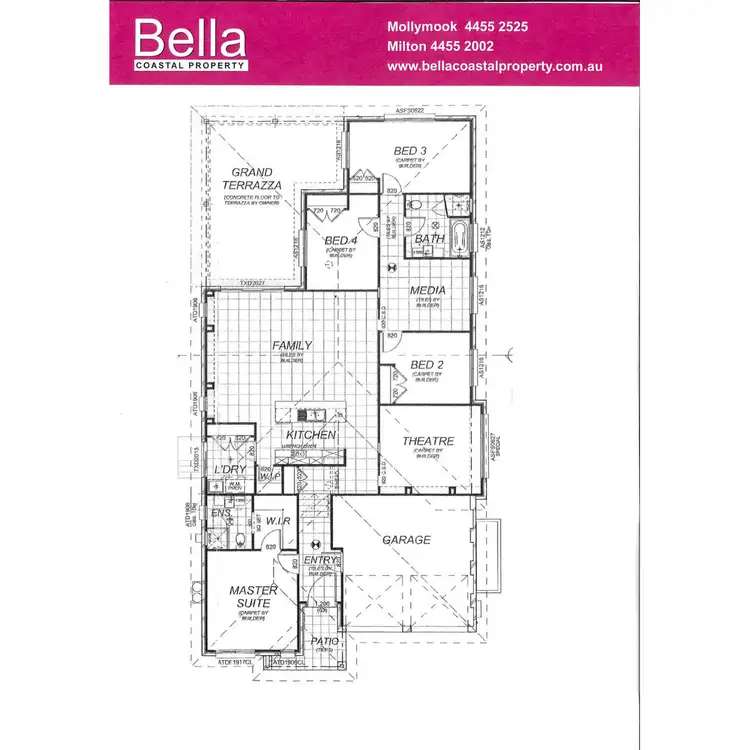 Floorplan of Homely house listing, 18 Settlers Way, Mollymook NSW 2539