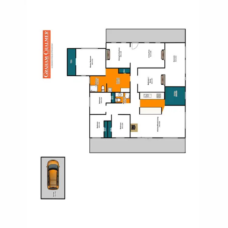 Floorplan of Homely house listing, 146-150 Guthridge Parade, Sale VIC 3850