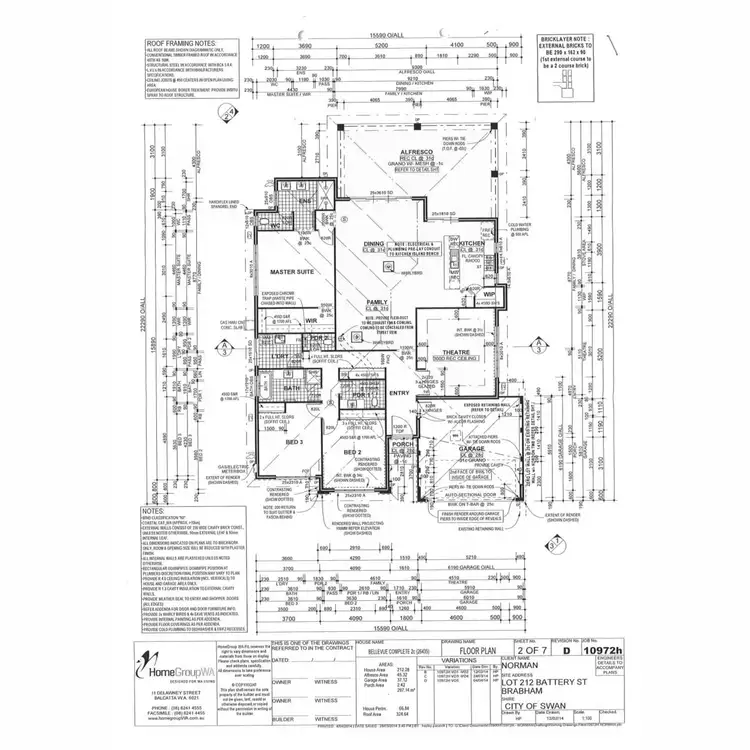 Floorplan of Homely house listing, 12 Battery Street, Brabham WA 6055