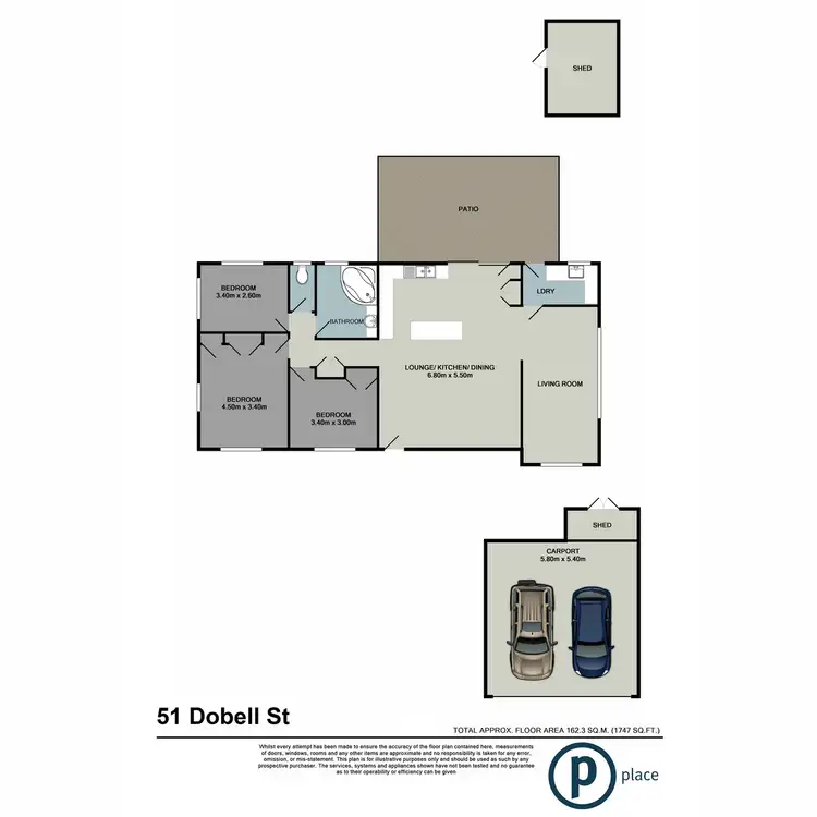 Floorplan of Homely house listing, 51 Dobell Street, Indooroopilly QLD 4068