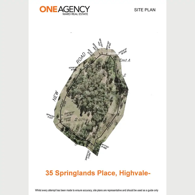 Floorplan of Homely land listing, 35 Springlands Place, Highvale QLD 4520