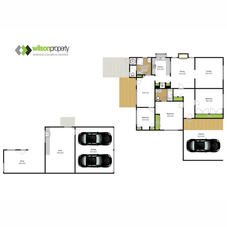 Floorplan of Homely house listing, 26 Fairview Street, Traralgon VIC 3844