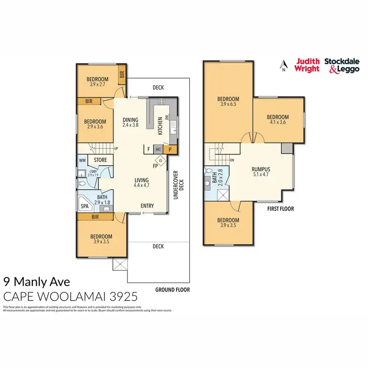 Floorplan of Homely house listing, 9 Manly Avenue, Cape Woolamai VIC 3925