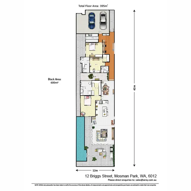 Floorplan of Homely house listing, 12 Briggs Street, Mosman Park WA 6012