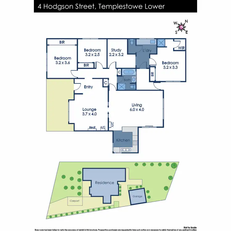 Floorplan of Homely house listing, 4 Hodgson Street, Templestowe Lower VIC 3107
