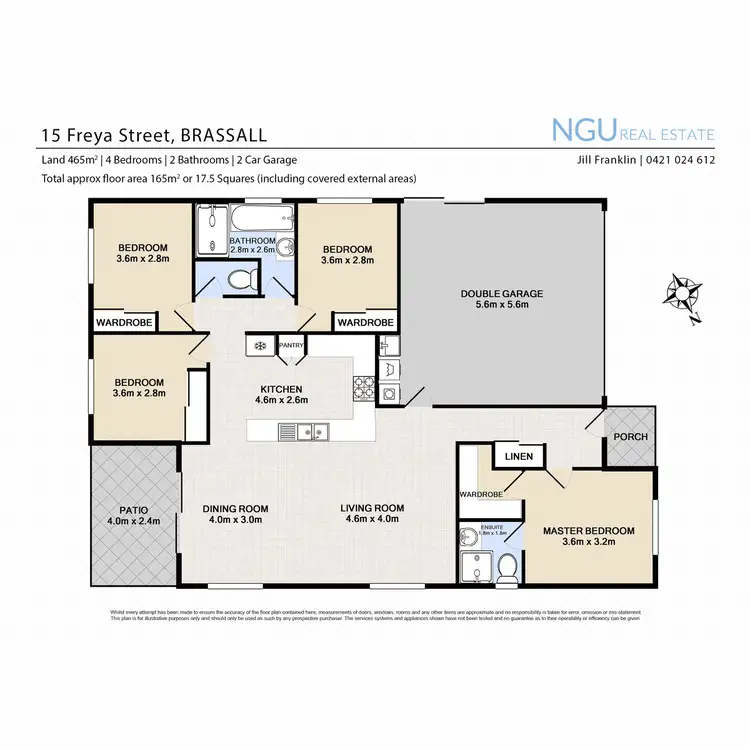 Floorplan of Homely house listing, 15 Freya Street, Brassall QLD 4305