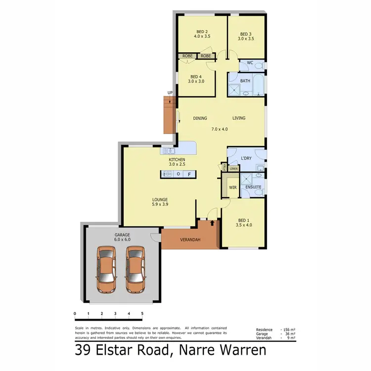 Floorplan of Homely house listing, 39 Elstar Road, Narre Warren VIC 3805
