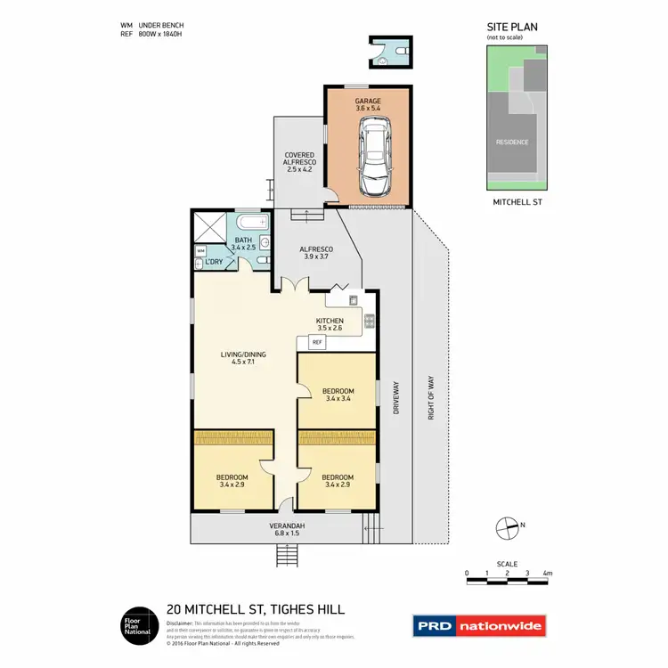 Floorplan of Homely house listing, 20 Mitchell Street, Tighes Hill NSW 2297
