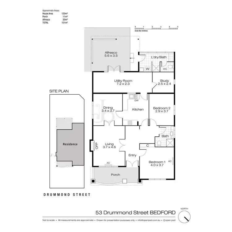 Floorplan of Homely house listing, 53 Drummond Street, Bedford WA 6052