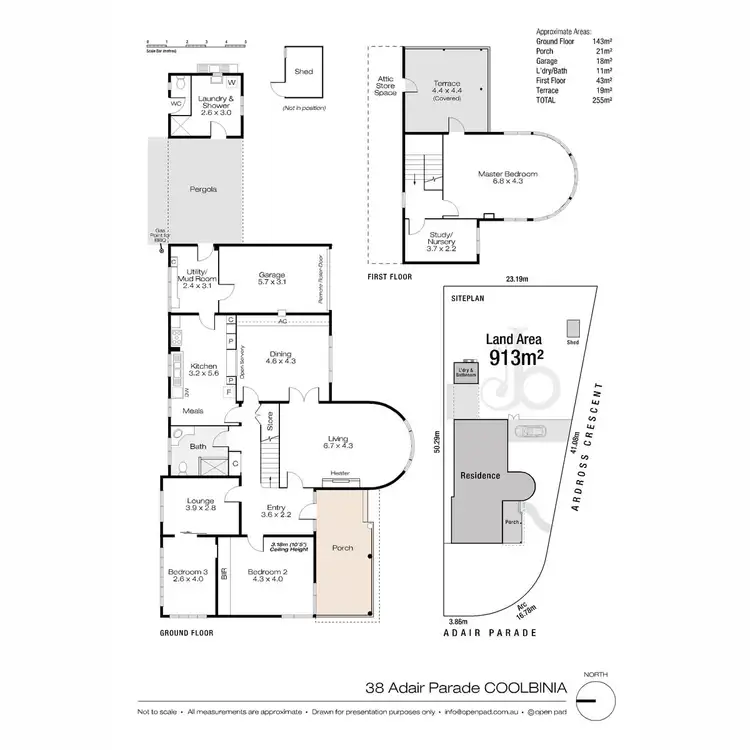 Floorplan of Homely house listing, 38 Adair Parade, Coolbinia WA 6050