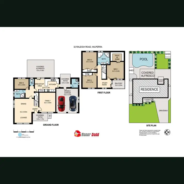 Floorplan of Homely house listing, 32 Raleigh Road, Milperra NSW 2214