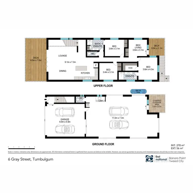Floorplan of Homely house listing, 6 Gray Street, Tumbulgum NSW 2490