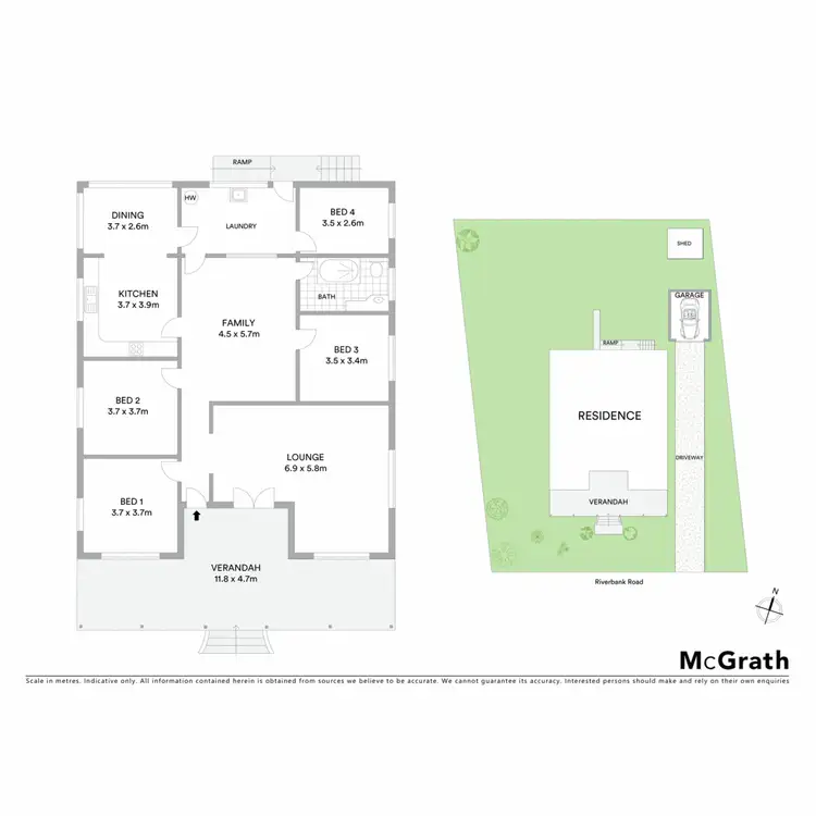 Floorplan of Homely house listing, 95 Riverbank Road, Pimlico NSW 2478
