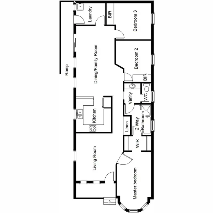 Floorplan of Homely house listing, 14 Huxtable Street, Port Augusta SA 5700