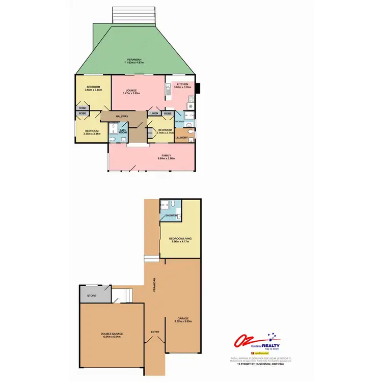 Floorplan of Homely house listing, 12 Sydney Street, Huskisson NSW 2540