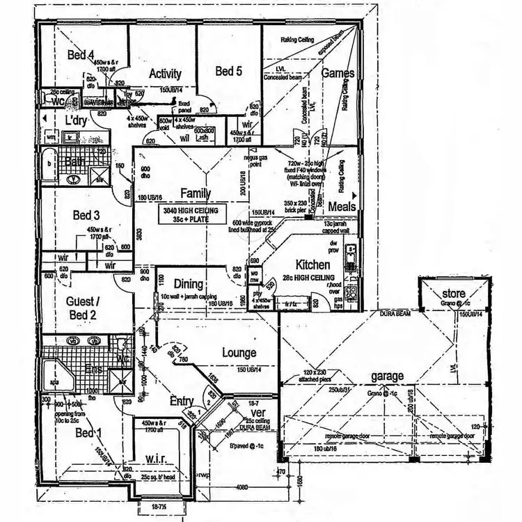 Floorplan of Homely house listing, 3 Saltram Turn, Canning Vale WA 6155