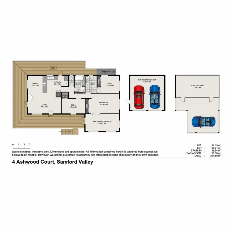 Floorplan of Homely house listing, 4 Ashwood Court, Samford Valley QLD 4520