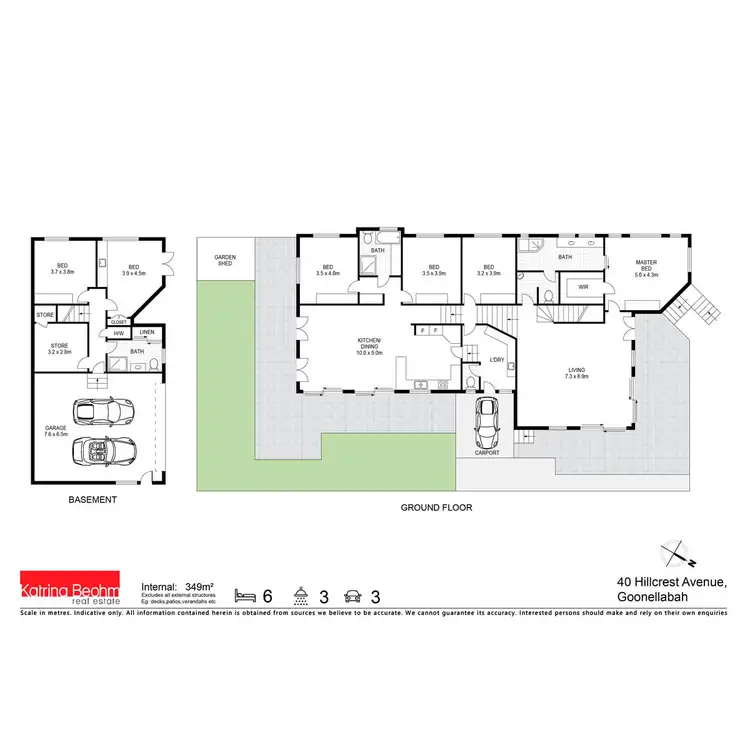 Floorplan of Homely house listing, 40 Hillcrest Avenue, Goonellabah NSW 2480