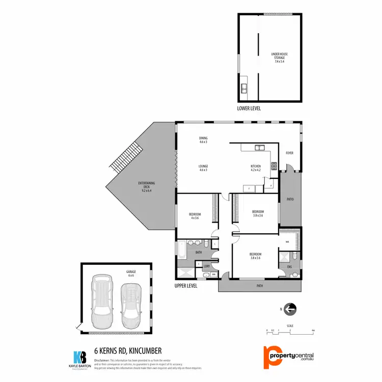 Floorplan of Homely house listing, 6 Kerns Road, Kincumber NSW 2251