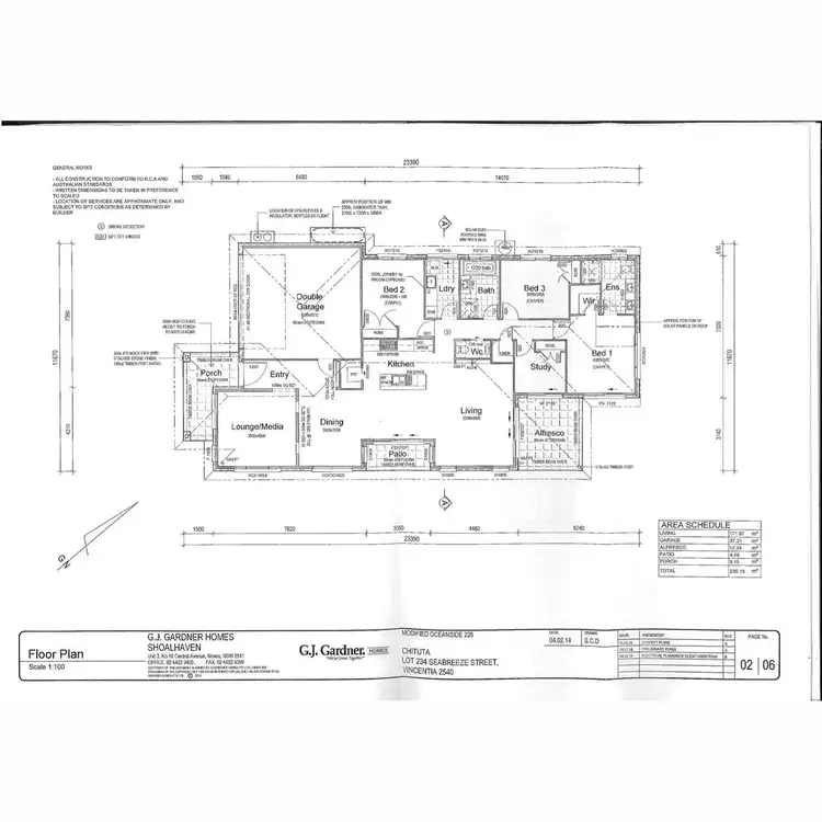 Floorplan of Homely house listing, 17 Skiff Street, Vincentia NSW 2540